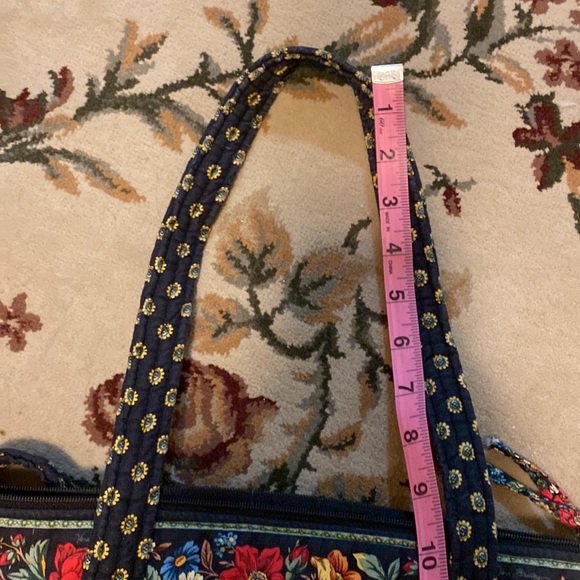 Vintage Vera Bradley black floral sunflower 🌻 purse - Picture 11 of 11